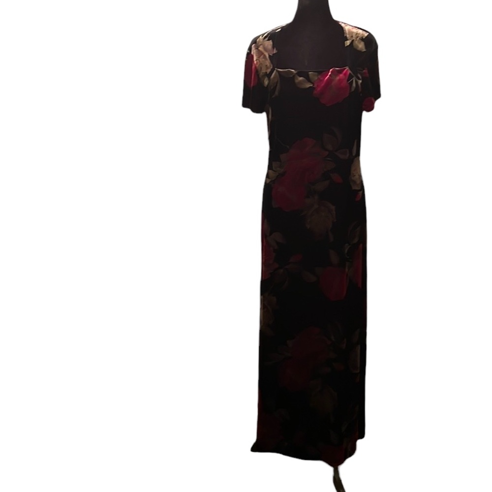 90s Y2k Boho Floral Dress